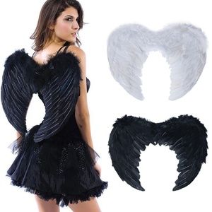 Angel Devil Feather Wings Cosplay Halloween Party
